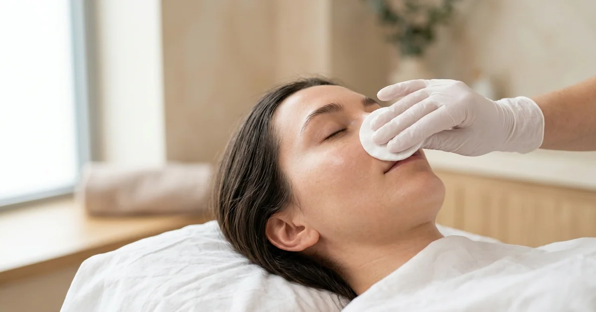 Gentle cosmetic treatment for dark spots – even complexion in soft daylight